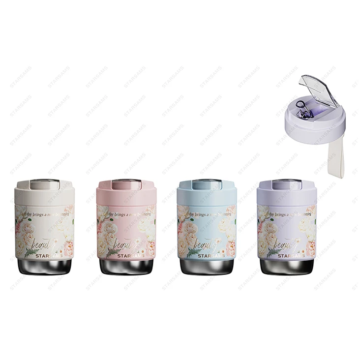 Spring Series 10oz Coffee Cup Travel Tumbler Out For Picnic